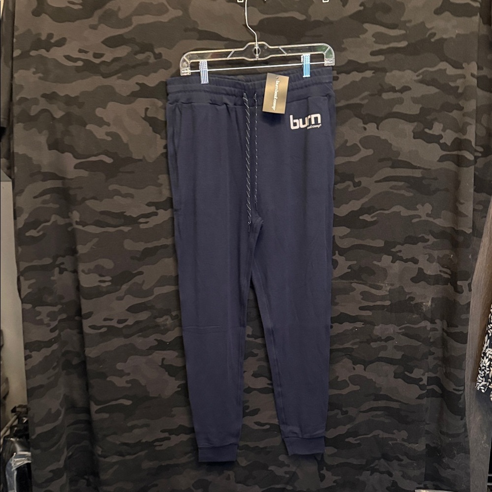 Burn Navy Jogger Track Pants